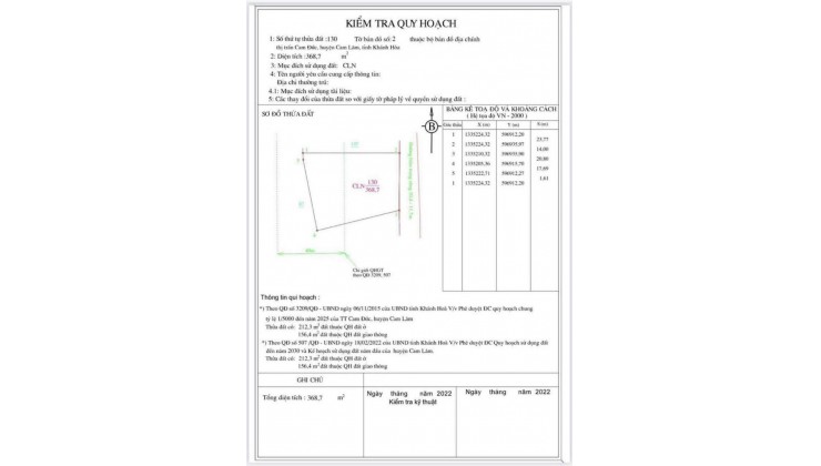 bán đất cam lâm đường đại hàn giá thương lượng